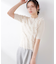 チュールフリル付きニット　26SS