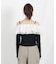 〈a／mie〉フリルリブニット　26SS