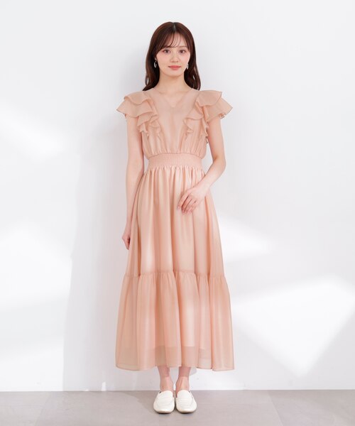 ラッフルスリーブワンピース 26SS｜プロポーションボディドレッシング