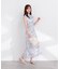2wayスリーブ花柄シャーリングワンピース 26SS