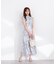 2wayスリーブ花柄シャーリングワンピース 26SS