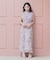 2wayスリーブ花柄シャーリングワンピース 26SS