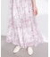 2wayスリーブ花柄シャーリングワンピース 26SS