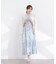 2wayスリーブ花柄シャーリングワンピース 26SS