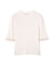部分シアー半袖ニット 26SS