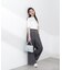部分シアー半袖ニット 26SS