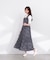 部分シアー半袖ニット 26SS
