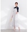 部分シアー半袖ニット 26SS