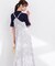部分シアー半袖ニット 26SS