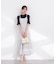 部分シアー半袖ニット 26SS