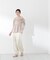 〈a／mie〉ナイロンタックパンツ 26SS