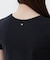 〈a／mie〉オーガニック接触冷感チャーム付きTシャツ 26SS