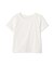 〈a／mie〉オーガニック接触冷感チャーム付きTシャツ 26SS