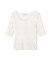 〈a／mie〉変形リブニット 26SS