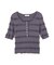 〈a／mie〉変形リブニット 26SS