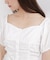 〈a／mie〉パフスリーブドロストブラウス 26SS
