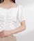 〈a／mie〉パフスリーブドロストブラウス 26SS