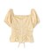 〈a／mie〉パフスリーブドロストブラウス 26SS
