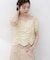 〈a／mie〉パフスリーブドロストブラウス 26SS