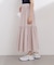 タフタギャザースカート