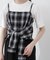 〈a／mie〉シャツビスチェ 26SS