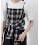 〈a／mie〉シャツビスチェ 26SS