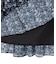 半袖花柄ドッキングニットワンピース 26SS