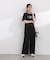 〈a／mie〉バックタックサロペット 26SS