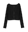 〈a／mie〉前後2wayプリーツカットソーカーディガン 26SS