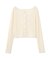 〈a／mie〉前後2wayプリーツカットソーカーディガン 26SS