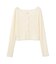 〈a／mie〉前後2wayプリーツカットソーカーディガン 26SS