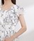 ラッフル袖花柄ワンピース 26SS