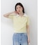 〈a／mie〉レイヤード風ポロニット 26SS