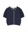 〈a／mie〉配色カーディガン 26SS