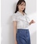 チェックチューリップ袖リボンブラウス 26SS