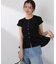 ショート丈リブペプラムニット 26SS