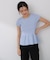 ショート丈リブペプラムニット 26SS