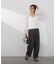 〈a／mie〉バレルパンツ 26SS