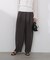 〈a／mie〉バレルパンツ 26SS