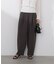 〈a／mie〉バレルパンツ 26SS