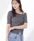 〈a／mie〉アシメドロストカットソー26SS
