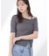 〈a／mie〉アシメドロストカットソー26SS