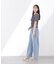 〈a／mie〉アシメドロストカットソー26SS