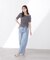 〈a／mie〉アシメドロストカットソー26SS