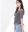 〈a／mie〉アシメドロストカットソー26SS
