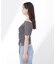 〈a／mie〉アシメドロストカットソー26SS