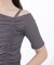〈a／mie〉アシメドロストカットソー26SS