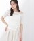 〈a／mie〉アシメドロストカットソー26SS