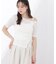 〈a／mie〉アシメドロストカットソー26SS