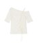 〈a／mie〉アシメドロストカットソー26SS